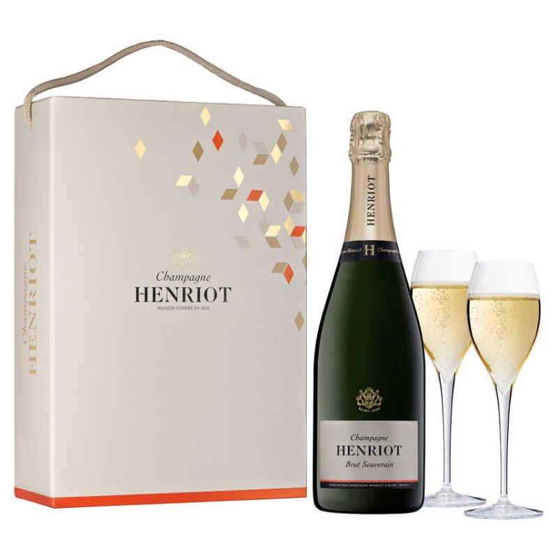 ブリュット・スーヴェランNV グラスセット(アンリオ)｜サントリーの