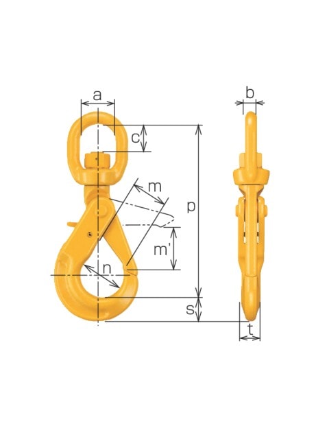 キトー スイベルフック HJK | 吊り具,チェーンスリング,付属部品