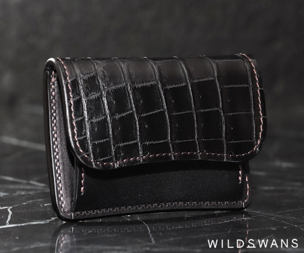 選べるノベルティ付】ワイルドスワンズ クロコダイル タング コイン