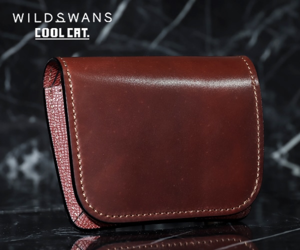 WILDSWANS HCBS-FLAT(M) ワイルドスワンズ コードバン スクエア型