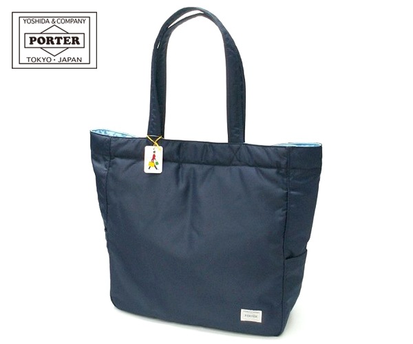 ポーター クリーム トートバッグ 549-06547 （カラー：ネイビー