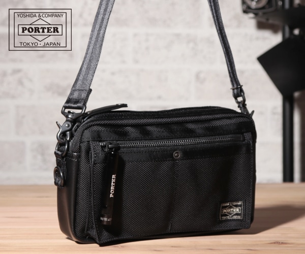 ポーター ヒート ショルダーバッグ 703-06975 （カラー：ブラック