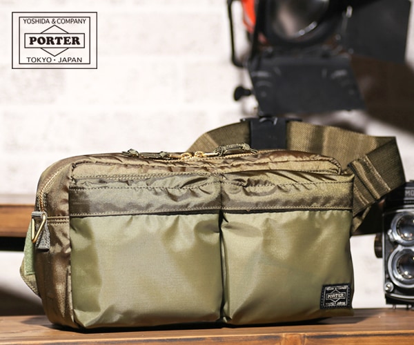 ポーター フォース 2WAYウエストバッグ 855-07418 （カラー：オリーブ