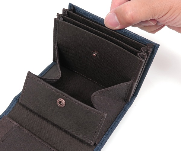 エムピウ m+ ミッレフォッリエ 2P25 クアドレッティ ミニ財布 （カラー