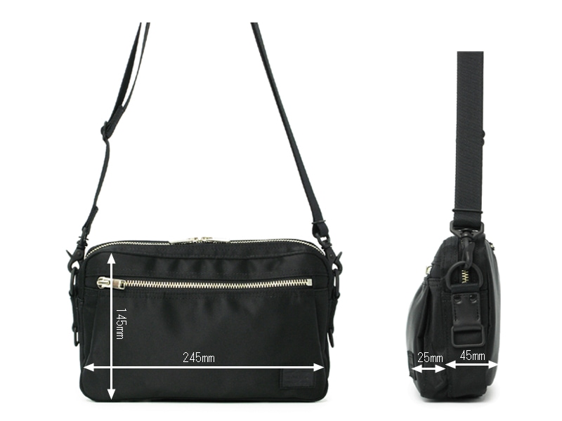 ポーター リフト ショルダーバッグ 822-06129 （カラー：ブラック