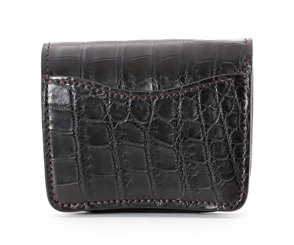 選べるノベルティ付】 ワイルドスワンズ クロコダイル カーサ ミニ財布