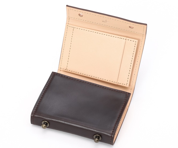 エムピウ m+ ミッレフォッリエ2 コードバン27 ミニ財布（カラー