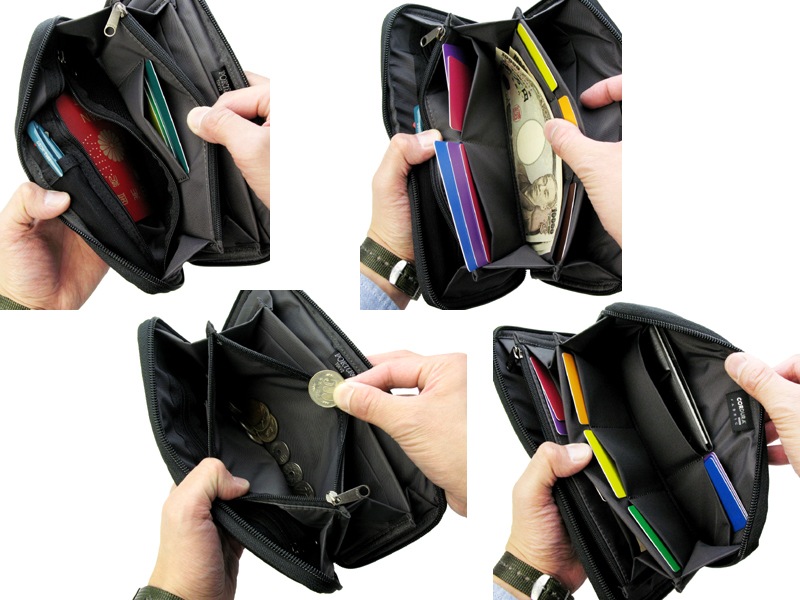 ポーター ディル トラベルウォレット 653-09110 （カラー：ブラック