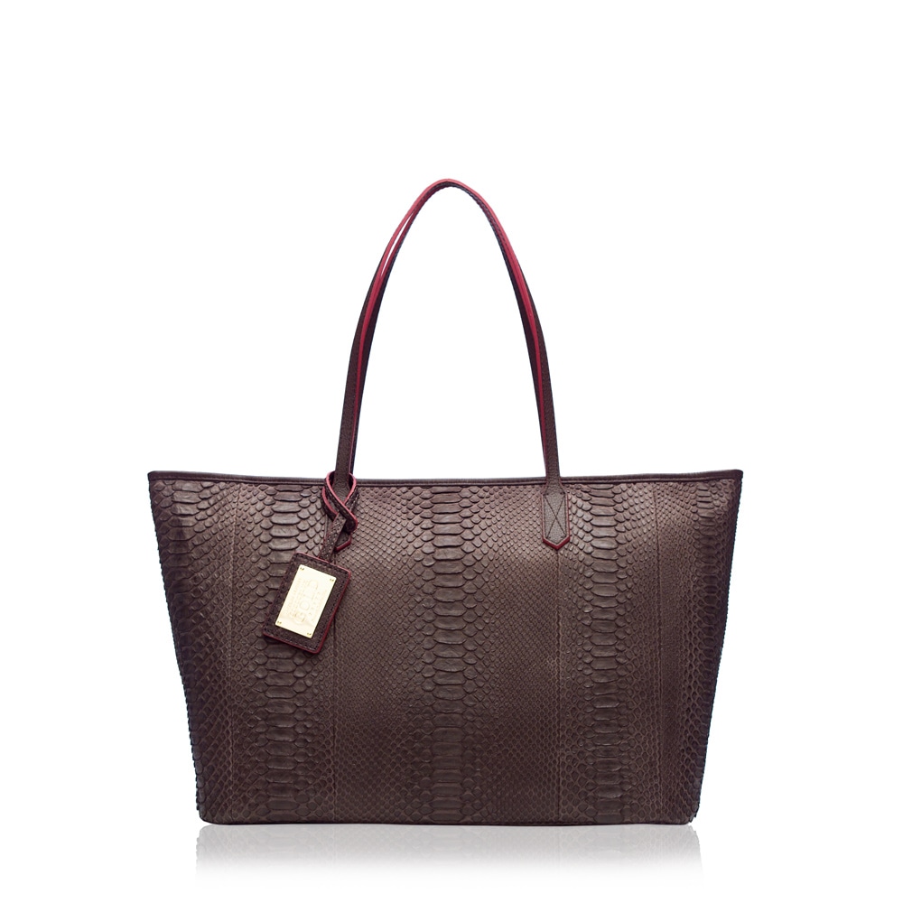 COCOCELUX GOLD マットパイソン トートバッグ L | すべての商品