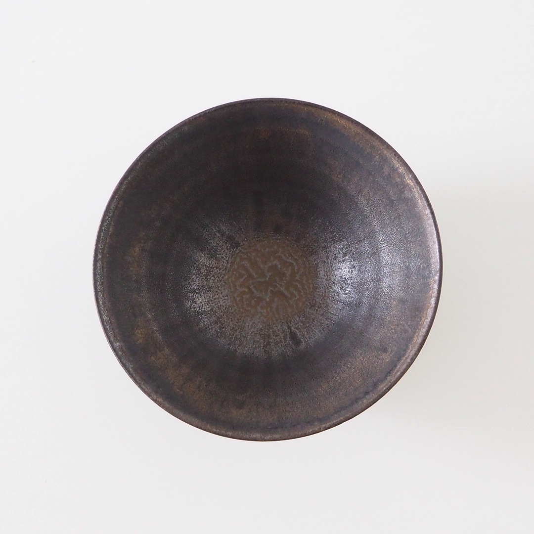 黒金彩/平茶碗 | 唐津焼 雅樂窯 ( うたがま ) | 糸島くらし×ここのき