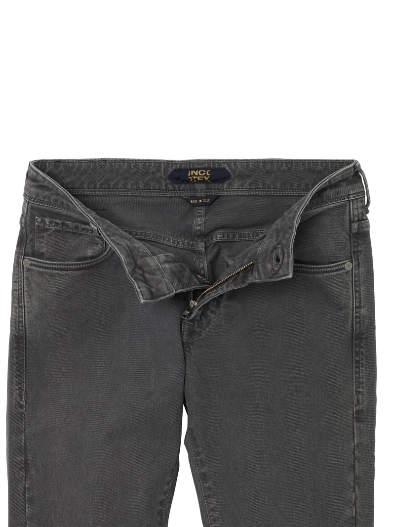 INCOTEX BLUE DIVISION スリムテーパード ストレッチカラーツイル