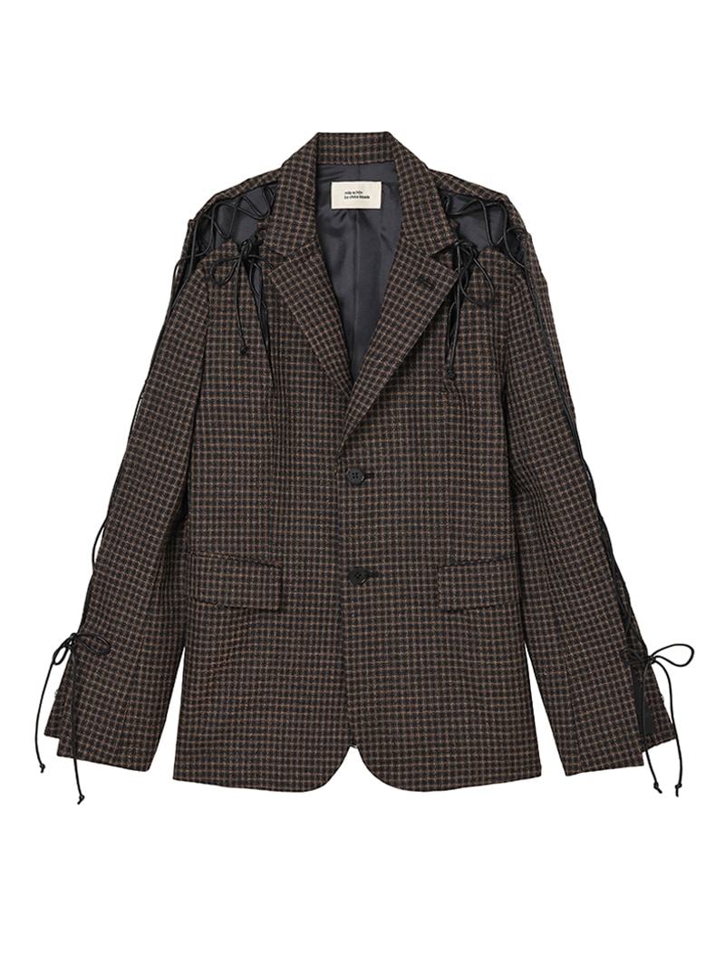 チェックツイードジャケット |mila schon by chika kisada|CORONET