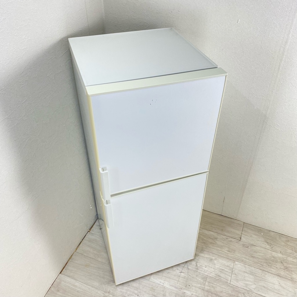 中古 137L 2ドア冷蔵庫 人気の無印良品 AMJ-14D-1 2015年製 ホワイト
