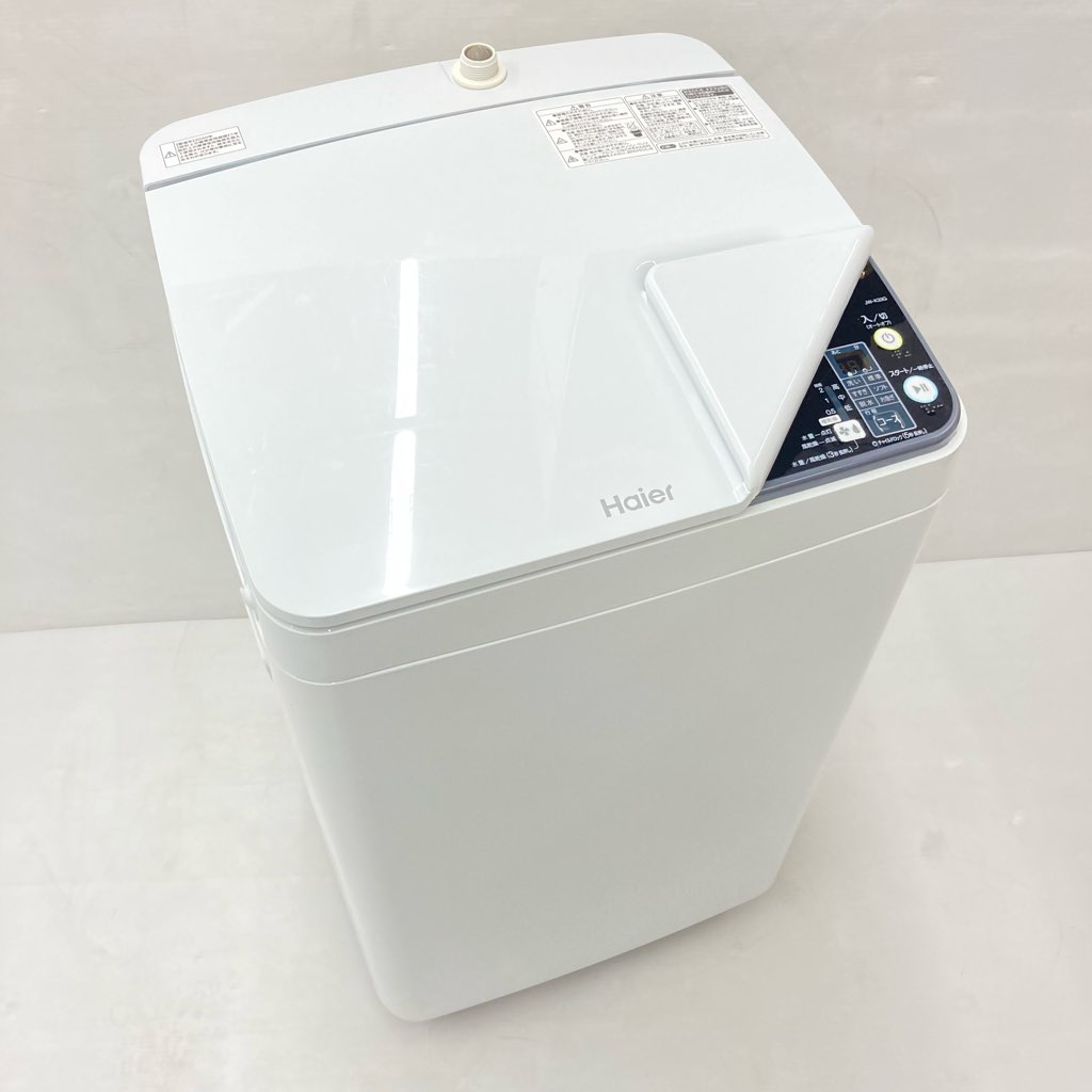 中古美品 ハイアール 3.3kg全自動洗濯機 JW-K33G 2020年製 小型洗濯機