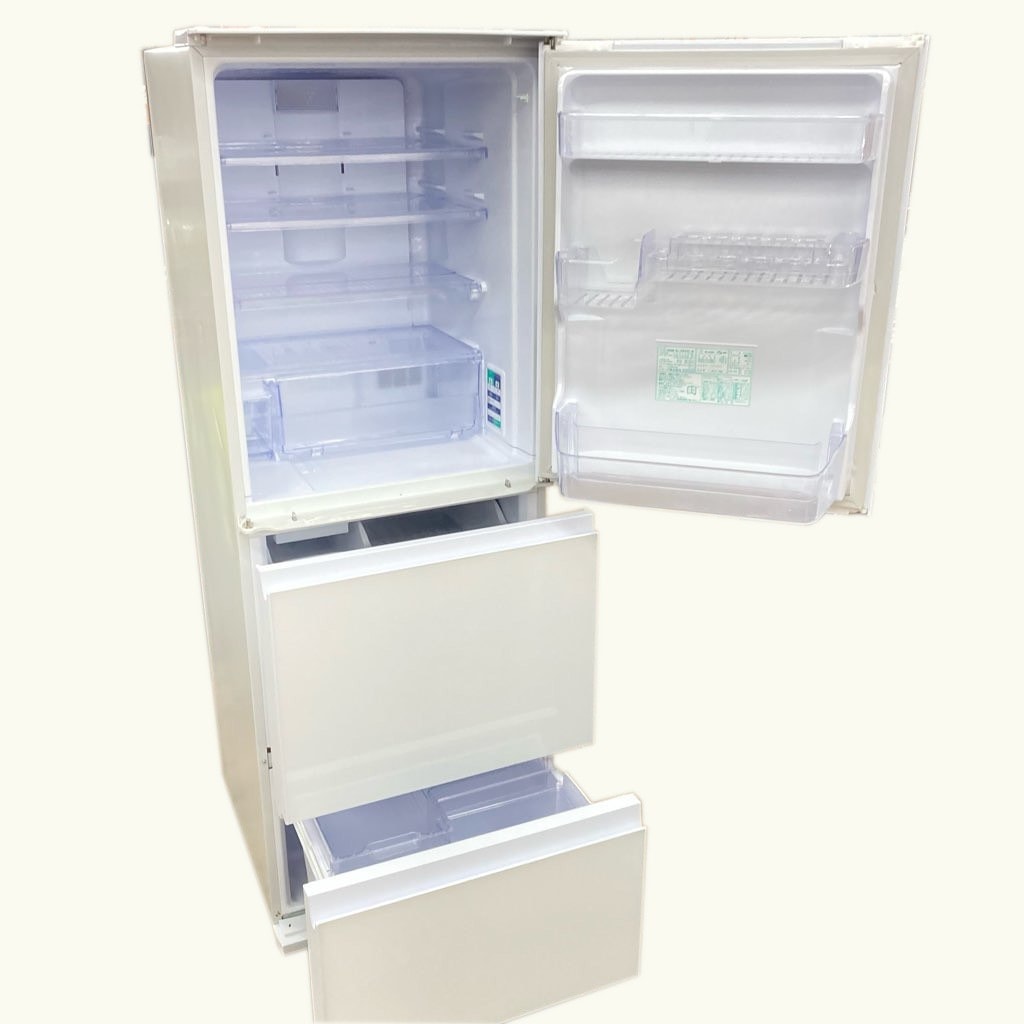 SHARP 冷凍冷蔵庫 SJ-GW35C-W 2017年製 SJ035