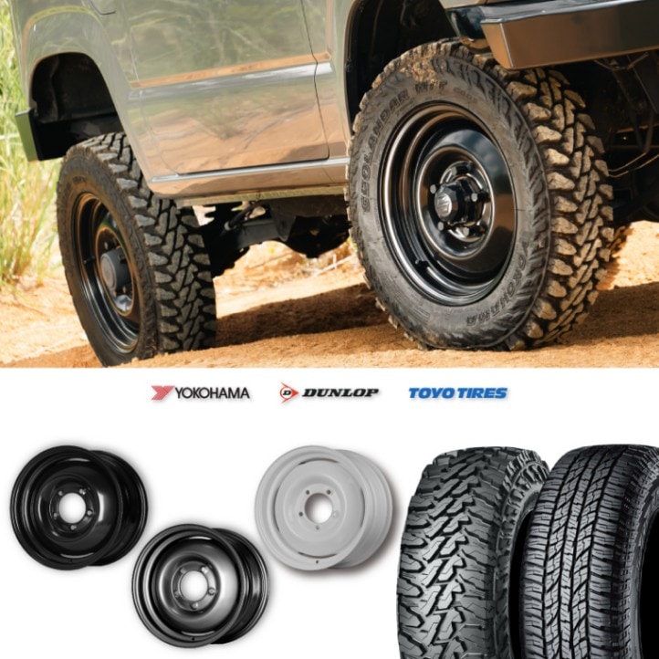 64j 様　ジムニー　DUELER 175/60R16 タイヤセット DUELER スズキ ジムニー(64系)用 175/80R16 91S ブリヂストン