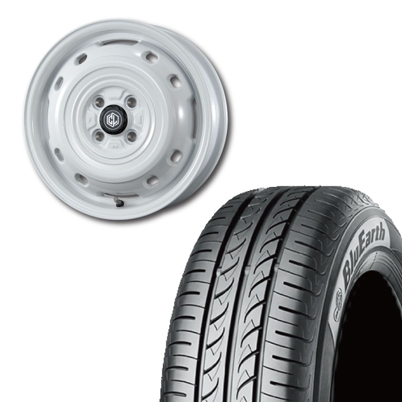 S*信様 タイヤ新車外し 100/4H 165/65R15 15インチアルミ 4 165/65R15 選べるタイヤセット <br> UNIONRIM TX 15×4.5J +45 100 4H <