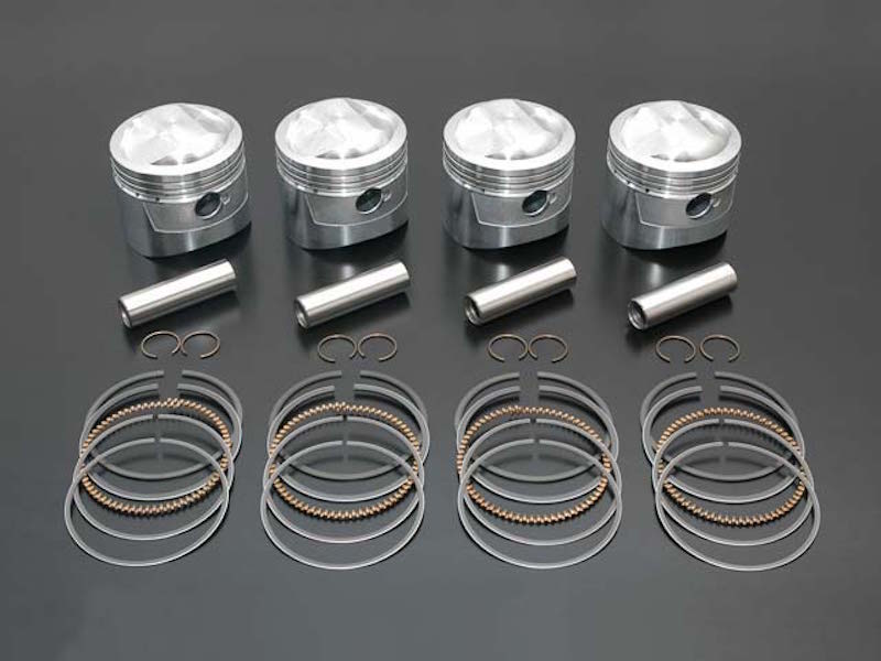 シビックエンジンピストン PM7。6個セット アルミ製 エンジンピストン