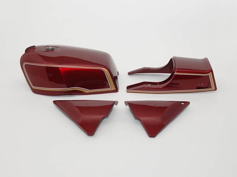 Z1000MK2/Z750FX-1 スチールタンクセット(ブルー)【納期はお問い合わせ