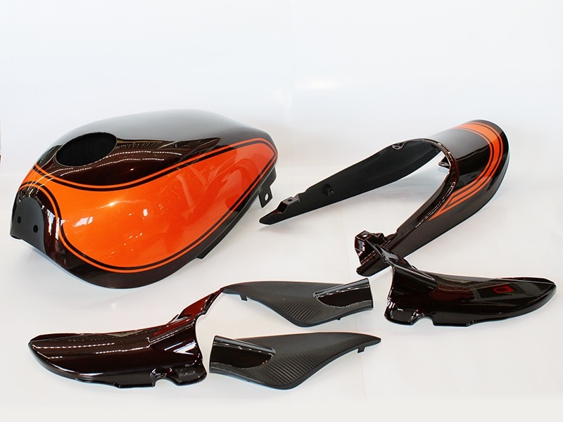 Z900RS Z1 Style外装カバーセット 火の玉【納期はお問い合わせください