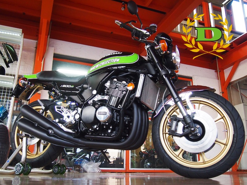 Z900RS 4本エキゾーストマフラー2018-21型式2BL JMCA公認 ストリート4