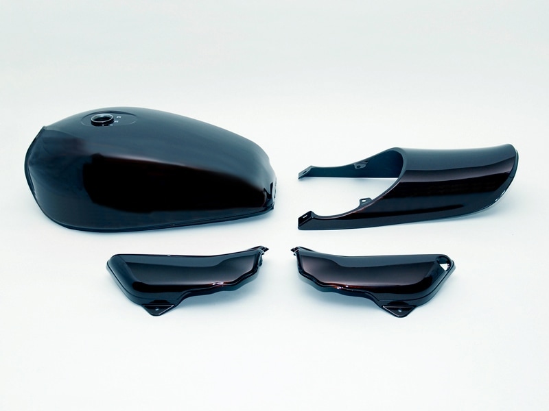 ゼファー1100 Z2タイプタンクセット(ブラックメタリック)【納期はお