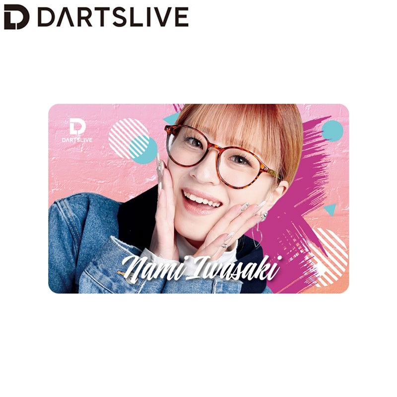 ダーツライブカード　岩崎奈美選手 アクセサリ > ダーツライブカード > DARTSLIVE PLAYER GOODS第六弾
