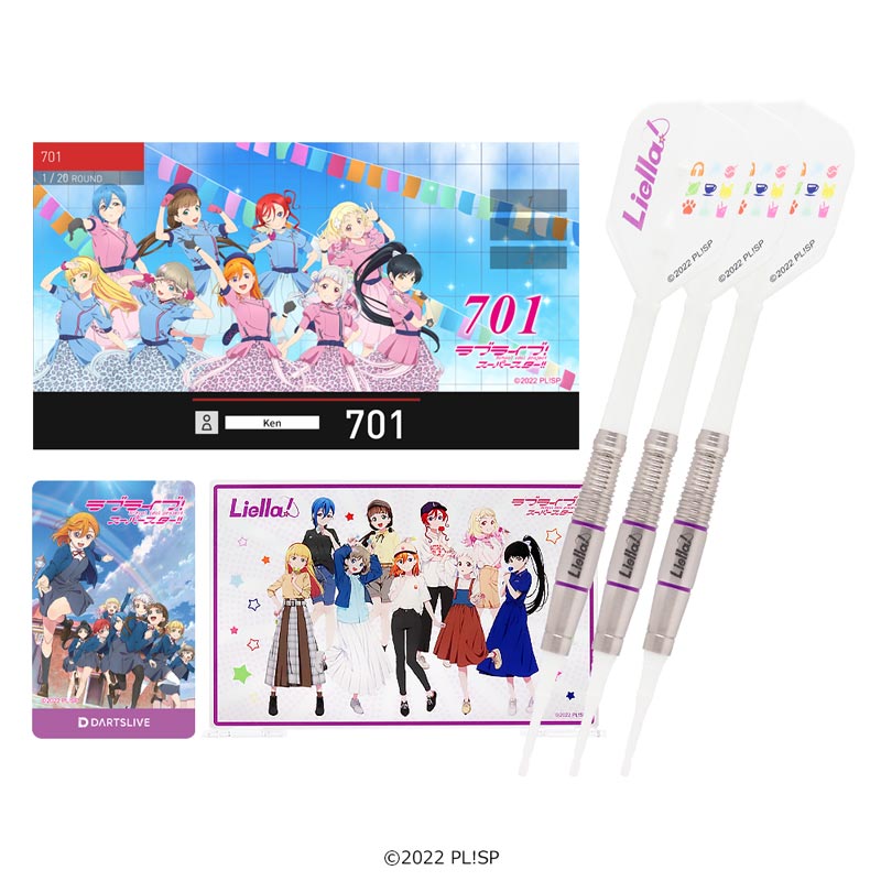 ラブライブダーツセット　新品未開封 ダーツ > キャラクター > 【OnlyJapan】ラブライブ！シリーズ ダーツ