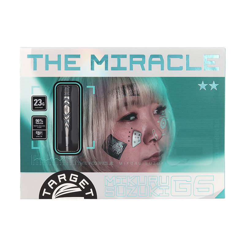 TARGET THE MIRACLE G6 鈴木未来 エスダーツ限定モデル バレル【ターゲット】ザ ミラクル G6 鈴木未来モデル 2BA エスダーツ