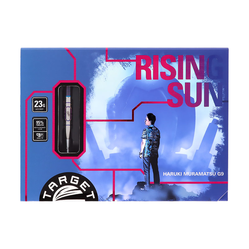 ライジングサン G9 村松治樹 ミラーポリッシュ RISING SUN】DARTS FES MIRROR FINISH SPECIAL EDITION G9 95% 22g No.5