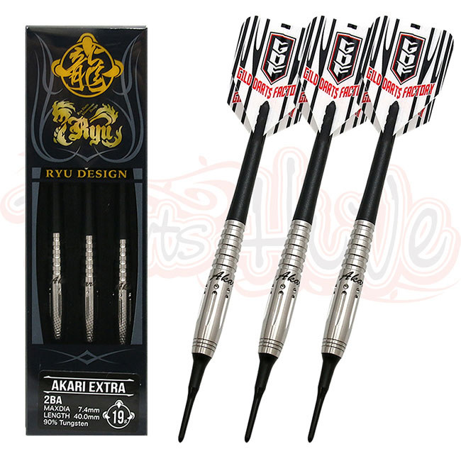 AKARI EXTRA 2BA 大城明香利モデル エクストラ　ゴールド版 ダーツ > ソフトダーツ > ブランド【カ行】 > ギルドダーツ