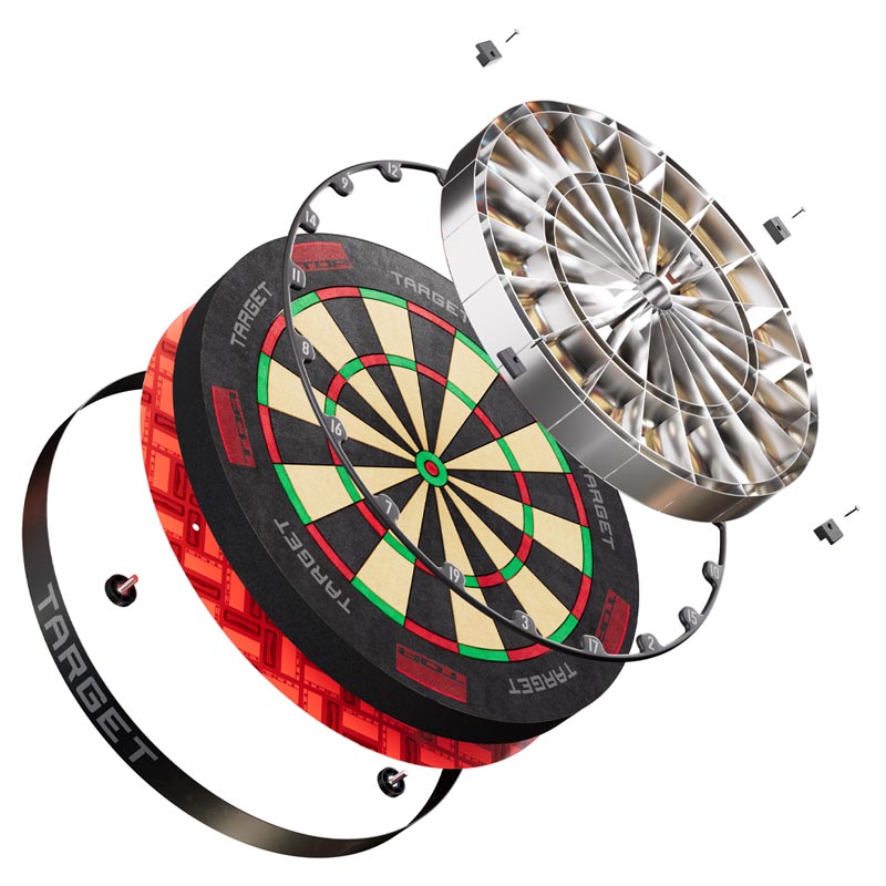 ASPAR ダーツボード ハードボード TARGET 【ターゲット】 アスパー (ASPAR PROFESSIONAL DARTBOARD