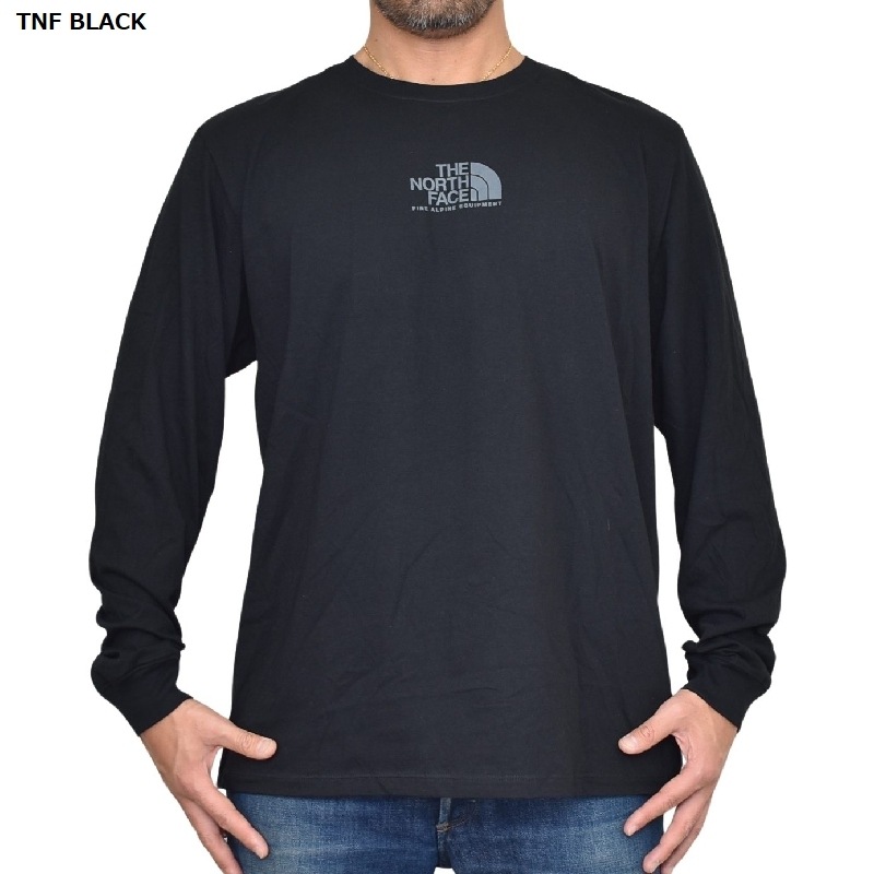大きいサイズ メンズ ノースフェイス 長袖 Tシャツ ワンポイント