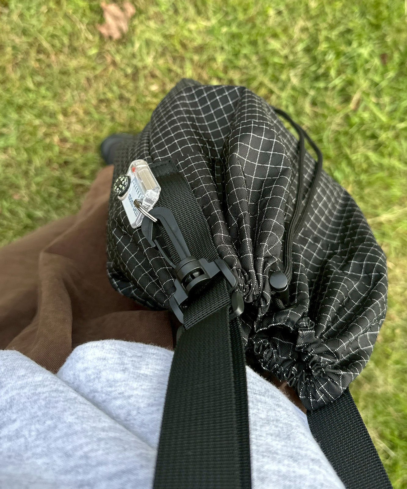 DEVICE × mikaコラボ 】 Rename ナイロン×パラコード巾着ショルダー