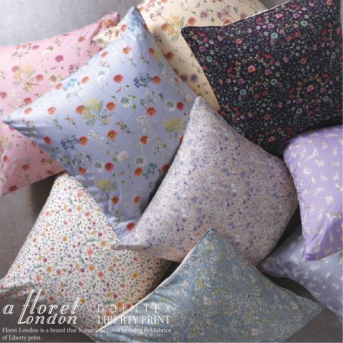 クッションカバー リバティプリント 45×45cm/DDintex