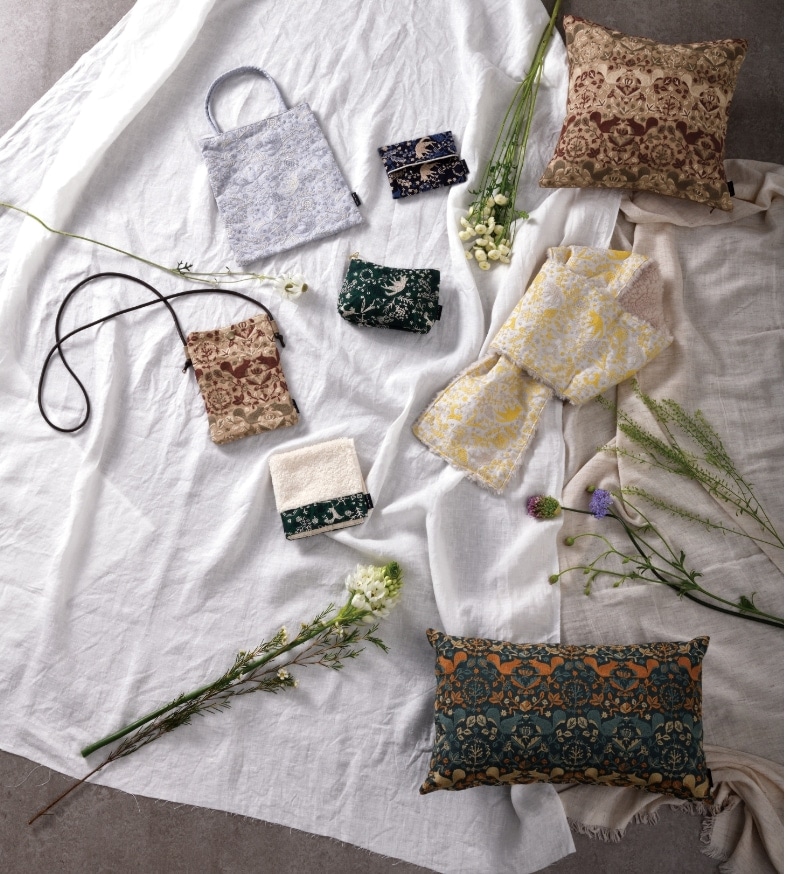 点と線/クッションカバー/DDintex