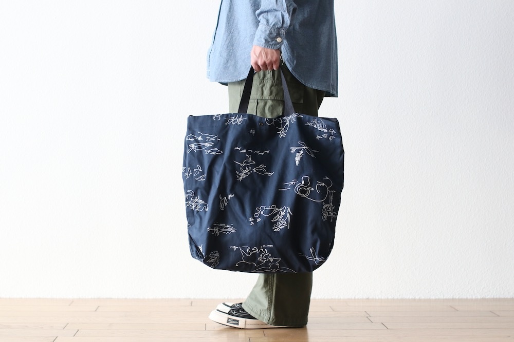●Engineered Garments フローラルカモ トートバッグ ENGINEERED GARMENTS / エンジニアドガーメンツ | Carry All Tote