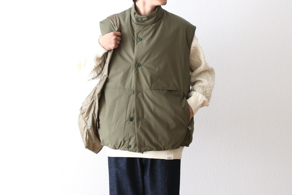 nanamica ナナミカ　Insulation Vest XS nanamica (ナナミカ) Insulation Vest / インサレーションベスト
