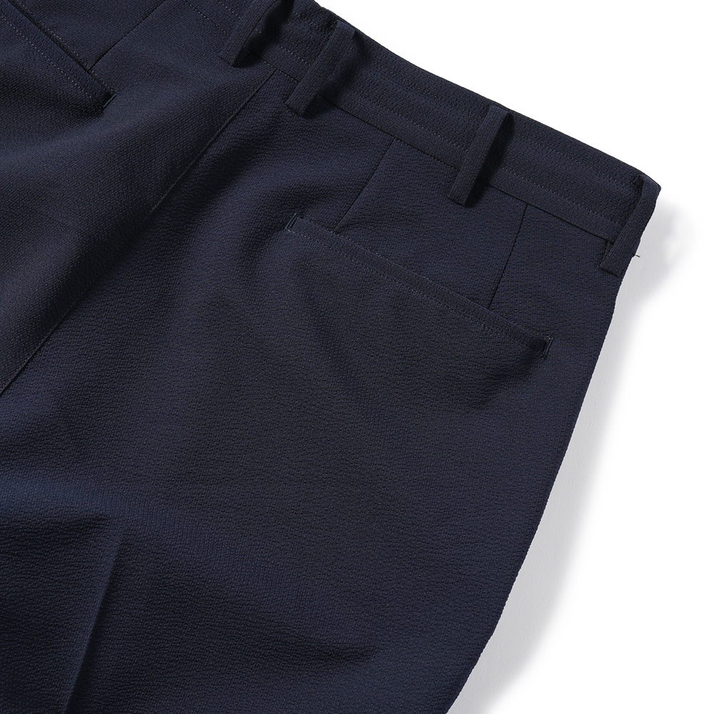 JUNHASHIMOTO ジュンハシモト SEERSUCKER EASY TUCK PANTS シア