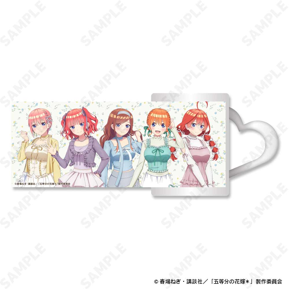 予約販売】五等分の花嫁＊ クリアファイル＆ブロマイドセット 4.中野