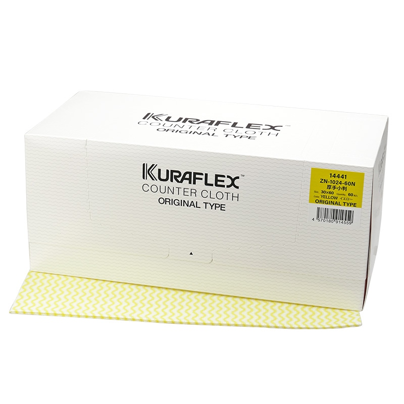 クラフレックス カウンタークロス ZN-1024-60N イエロー 60枚