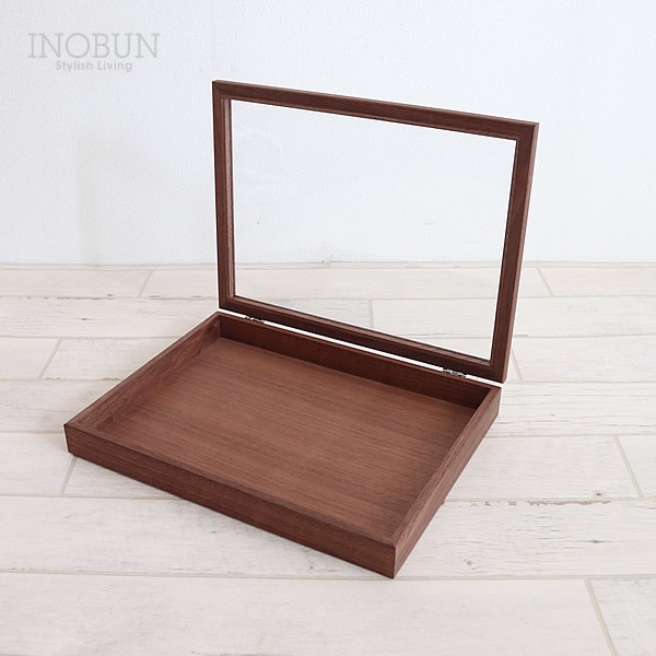 La Luz ラ・ルース ガラス ジュエリーボックス 木製 アクセサリー