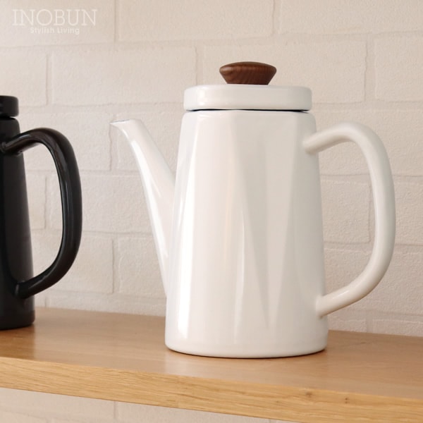 野田琺瑯 アンビ Anbi ドリップポット ホーロー ポット 日本製 1.2L