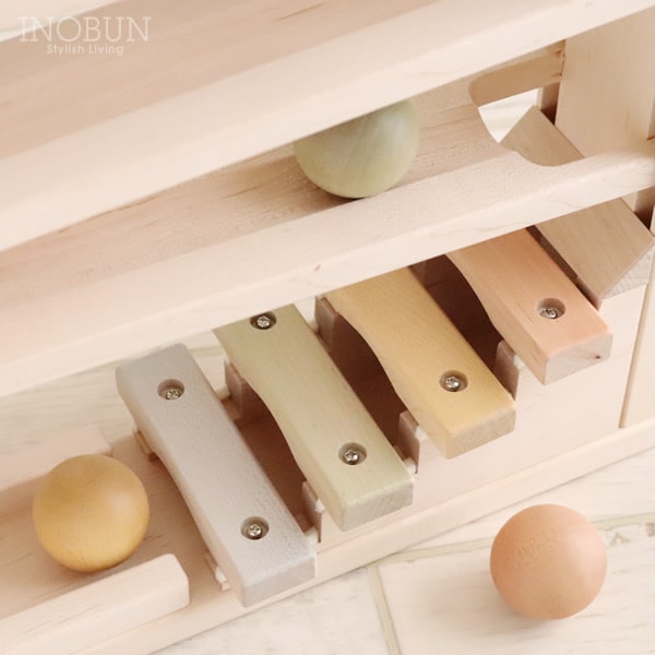 NIHON 音色スロープ ベビーギフト 木のおもちゃ 日本製 お誕生日 ご