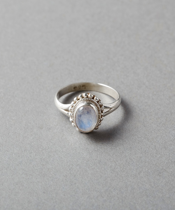11号】シルバーリング ブルームーンストーン ｜KANKAN ONLINE SHOP【公式】