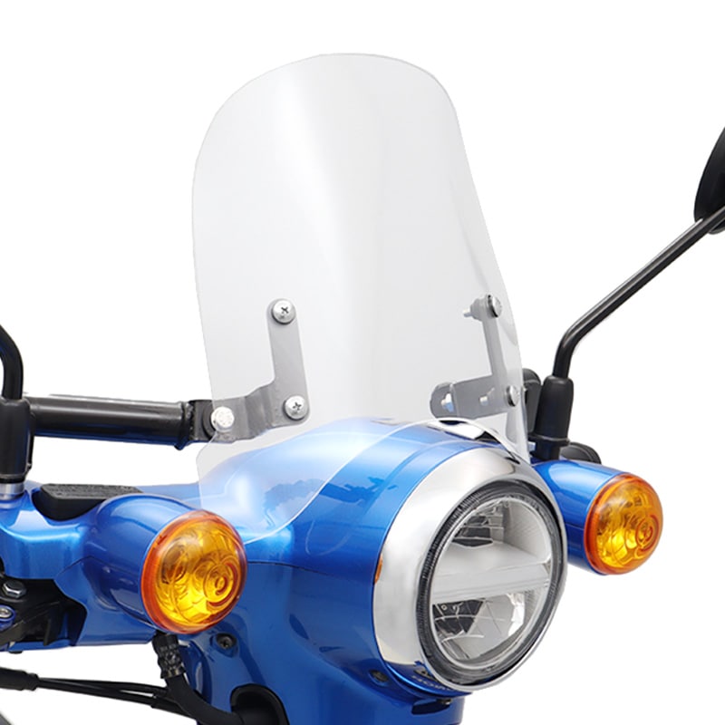 スーパーカブ110 JA59 メーターバイザーセット（クリア）＋取り付け