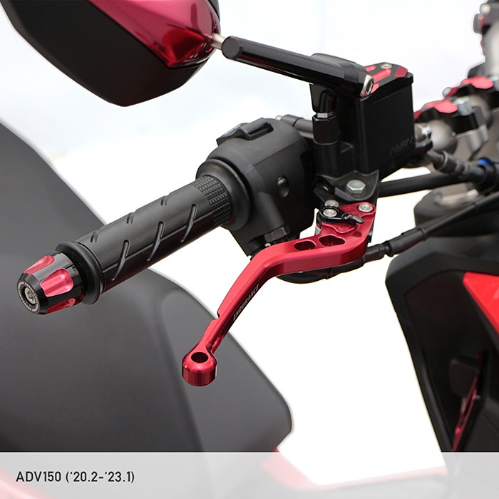 YZF-R125 MT-125 YZF-R15 アジャスタブルレバー左右セット（全6色