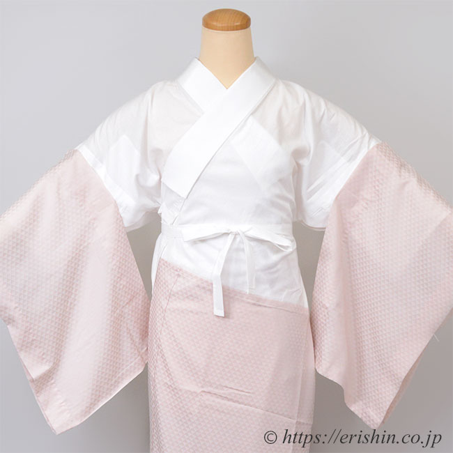 新ローズカラー「き楽っく」（千花）衿秀『着物・呉服えり新』