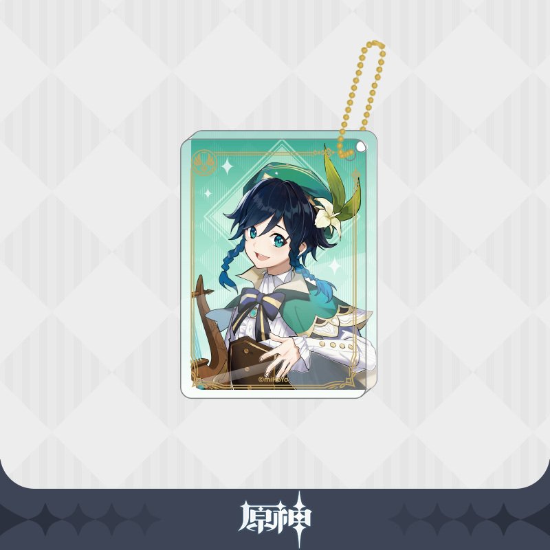 原神】 アクリルキーホルダー 第一弾 ウェンティ 原神,キャラグッズ