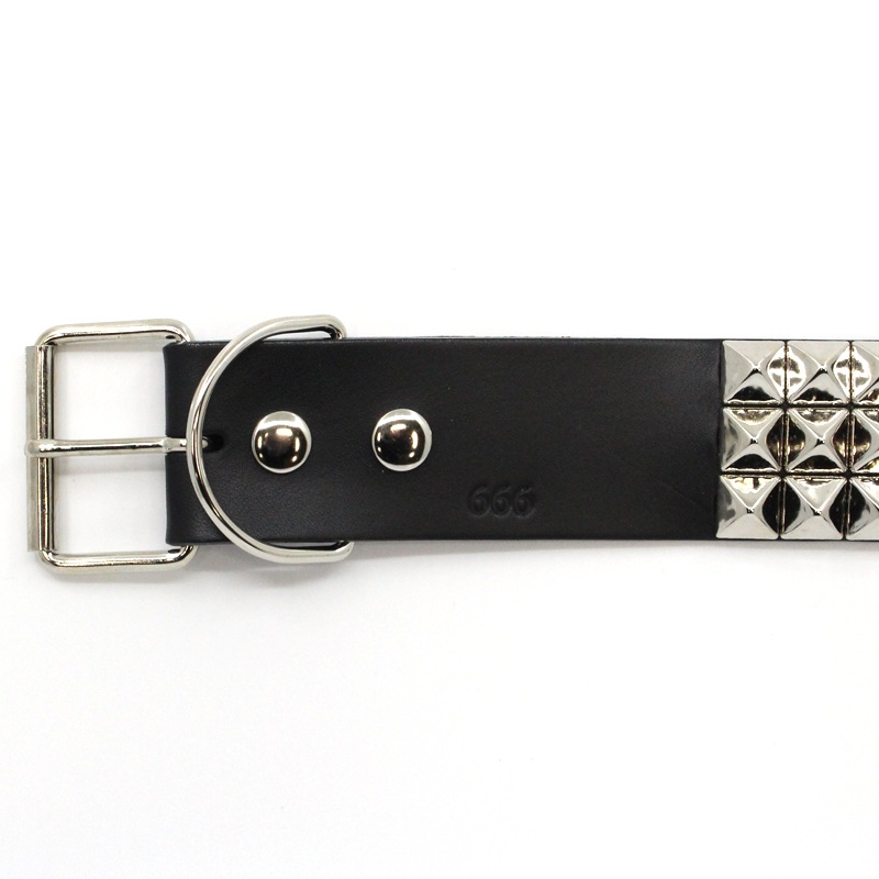 3連ピラミッドベルト｜『666』パンクロックファッションの通販